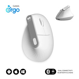 Raton inalambrico subblim vertical ergo dual
