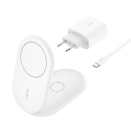 Base carga inalambrica belkin wiz028vfwh blanca