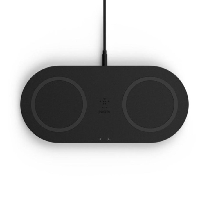 Base carga inalambrica doble belkin wiz002vfbk