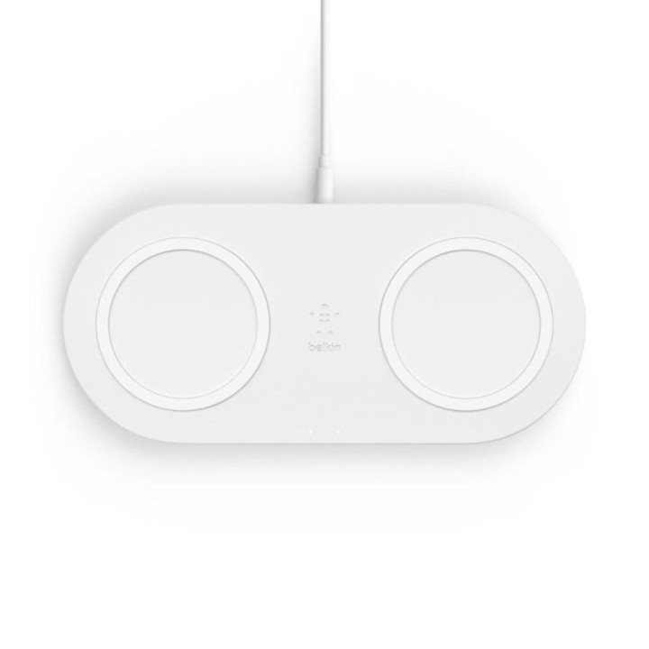 Base carga inalambrica doble belkin wiz002vfwh