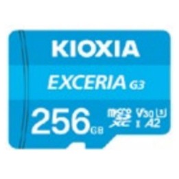 Tarjeta memoria micro sd kioxia 256gb