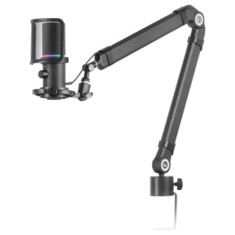 Microfono mars gaming mmicxt argb negro