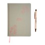 Set Cuaderno A5 + Boligrafo Raquel Beck