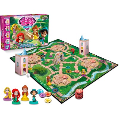 Juego mesa Race Chase Princesas Disney