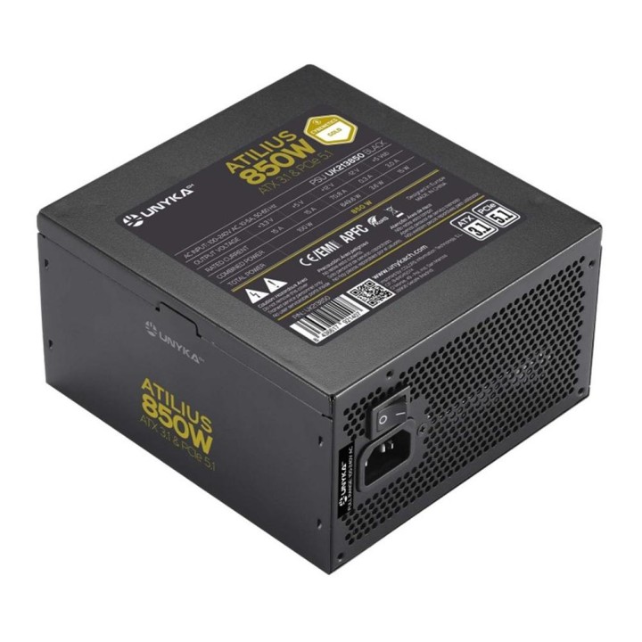 Fuente alimentacion unyka atilius gaming atx