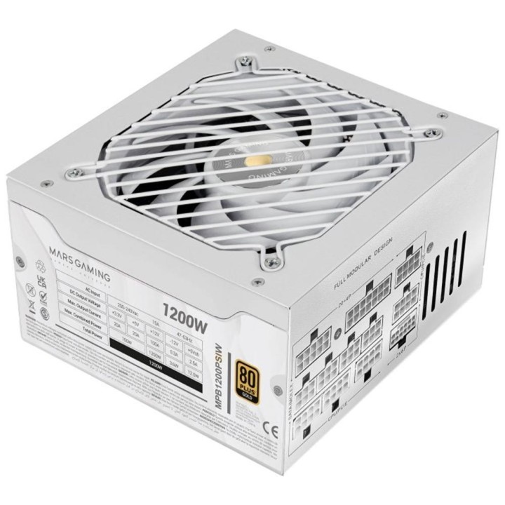 Fuente alimentacion mars gaming mpb1200psiw atx