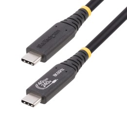 Cable usb tipo c startech 0.50m - macho - macho - negro