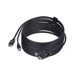 Cable displayport - usb tipo a a displayport - usb tipo b startech 3m - macho - macho - negro
