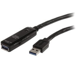 Cable usb tipo a startech 10m - macho - hembra - negro