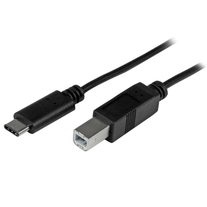 Cable usb tipo c a usb tipo b startech 1m - macho - macho - negro