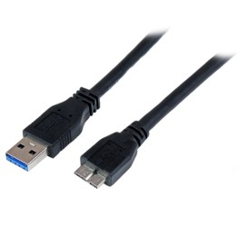 Cable usb tipo a a micro usb tipo b startech 1m - macho - macho - negro
