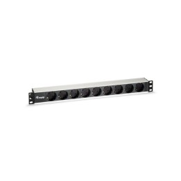 Regleta equip rack 19 pulgadas 1u 9