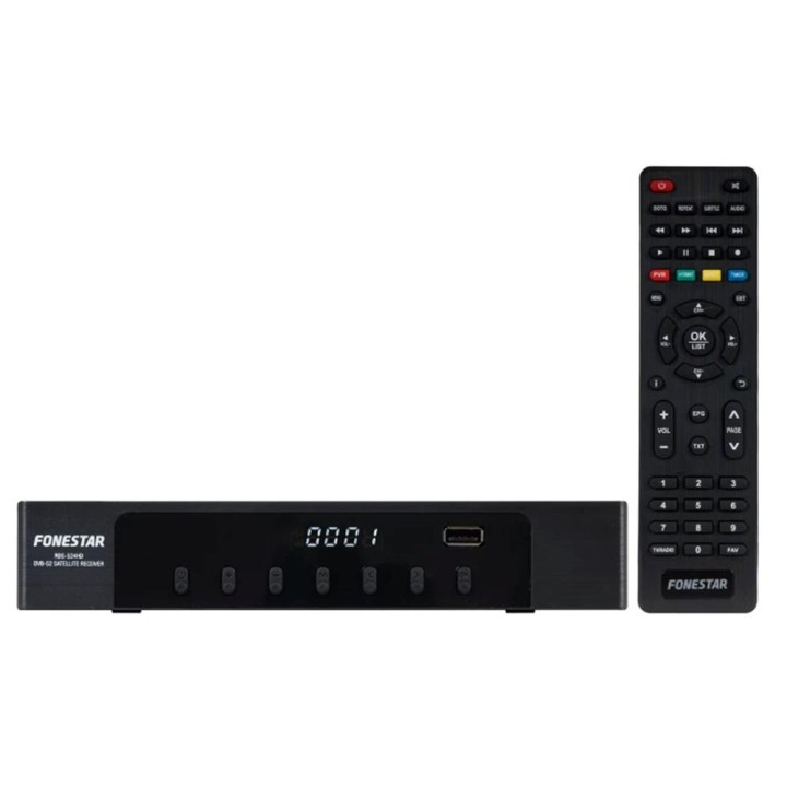 Receptor satelite sobremesa fonestar hd dvb - s2
