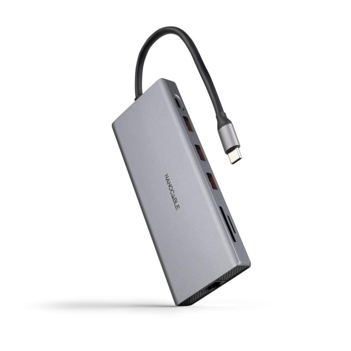 Hub nanocable usb - c 12 en 1