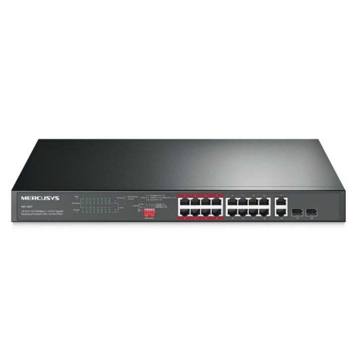 Switch mercusys ms118cp 18 puertos