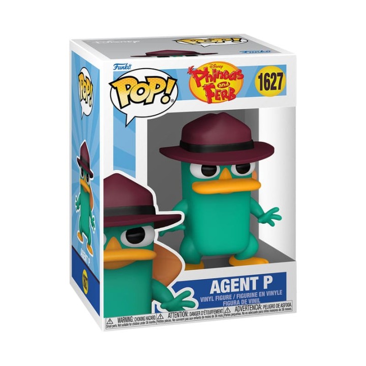 Funko pop disney: phineas & ferb - agent p