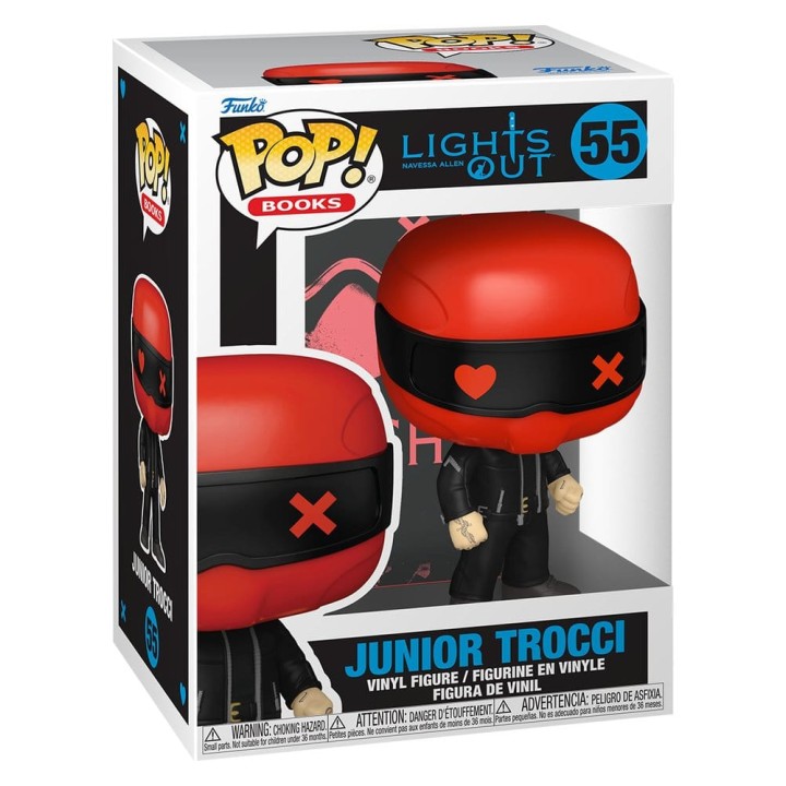 Funko pop books: into darkness lights out junior trocci