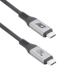 Cable usb4 act connectivity 80 gbps thunderbolt 5 - 240 w - usb type - c - certificado por usb - if - 1 -5 m.