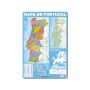 Lamina Educativa Mapa de Portugal portugues