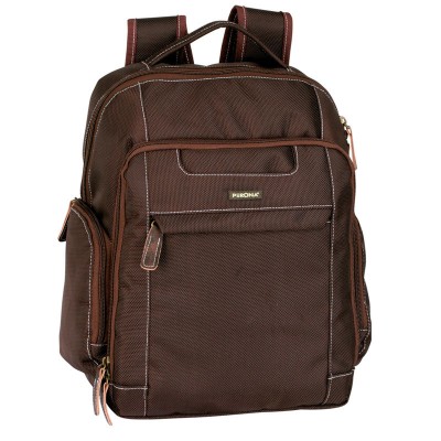 Mochila ordendor Perona Business 36cm marron