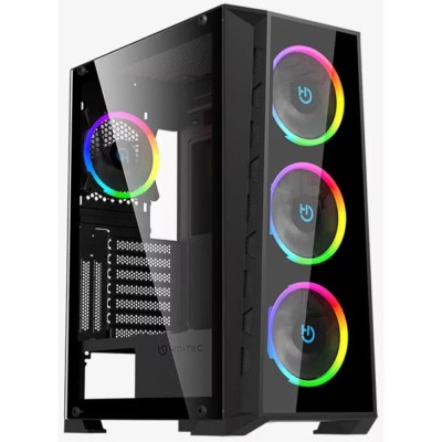 Caja ordenador gaming hiditec mh12 atx