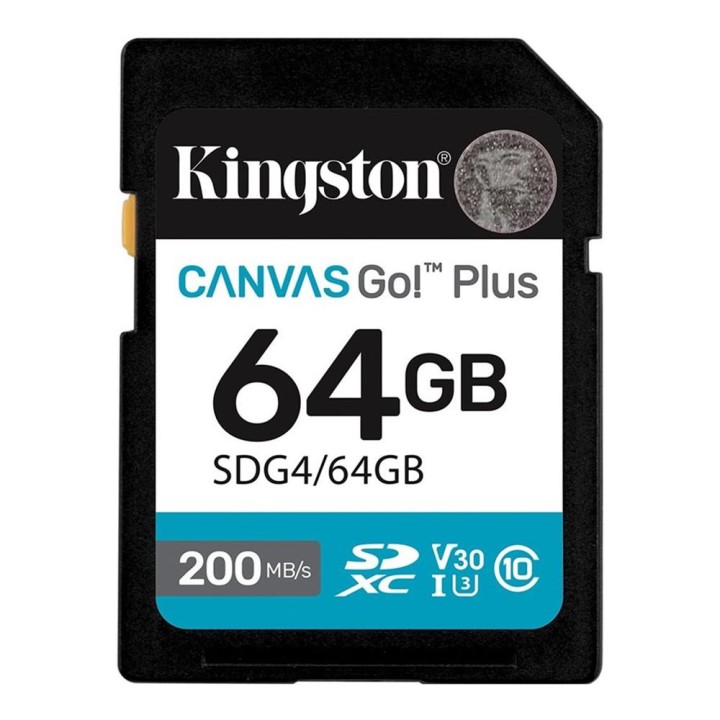 Tarjeta memoria sdxc 64gb kingston canvas