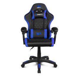 Silla gaming drift dr35 negra - azul