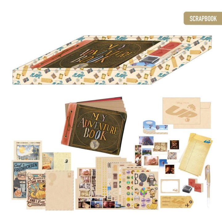 Set papelería scrapbook pixar up
