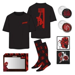 Camiseta corta single jersey set daredevil