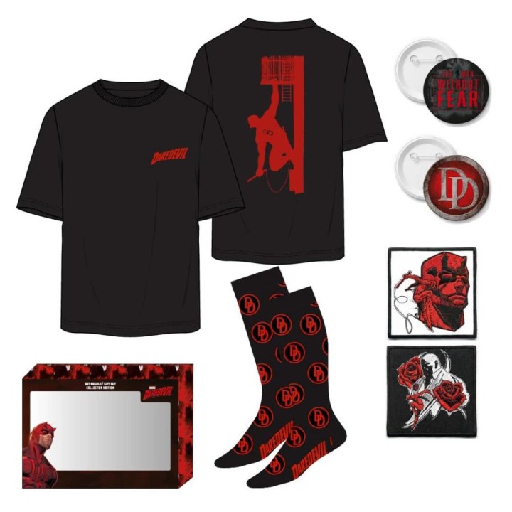 Camiseta corta single jersey set daredevil