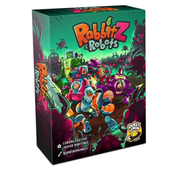 Juego mesa rabbitz and robots