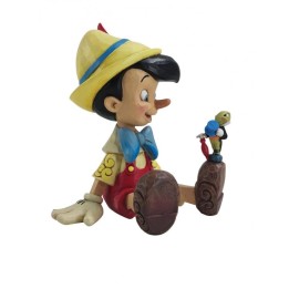 Figura enesco disney pinocchio sentado &