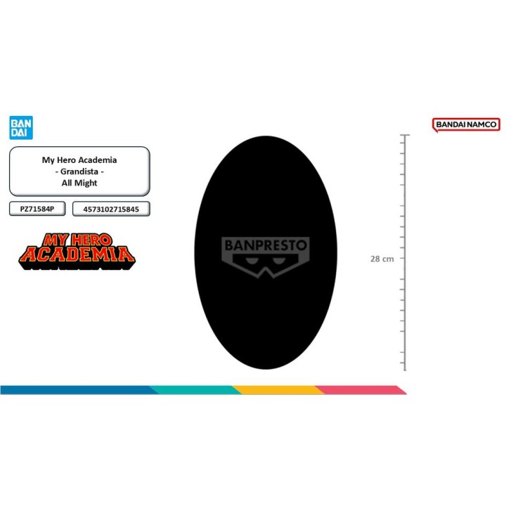 Figura banpresto my hero academia grandista