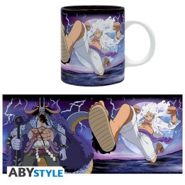 Taza one piece luffy vs kaidou