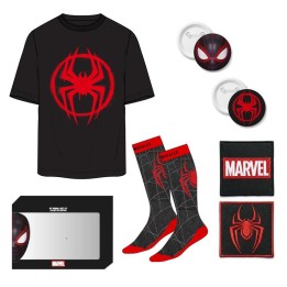 Camiseta corta single jersey set spiderman