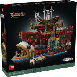 Lego one piece restaurante flotante baratie