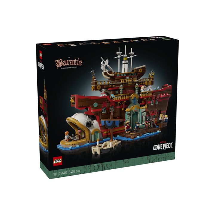 Lego one piece restaurante flotante baratie