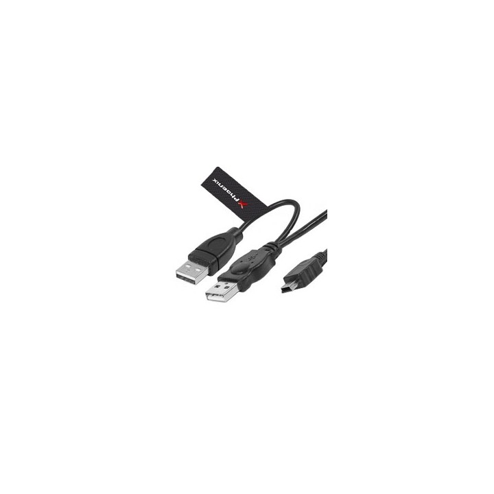Cable 2 conectores usb 2.0 a