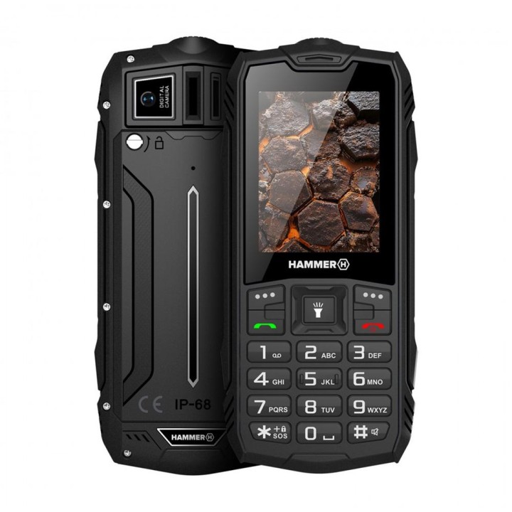 Telefono movil rugerizado hammer rock 2.4 pulgadas