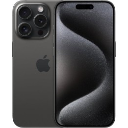 Telefono movil smartphone apple iphone 15 pro 5g - 512gb - 6.1 pulgadas negro acondicionado