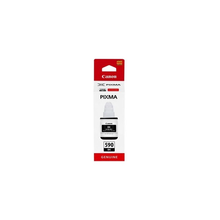 Botella tinta canon gi - 590bk negro 135ml