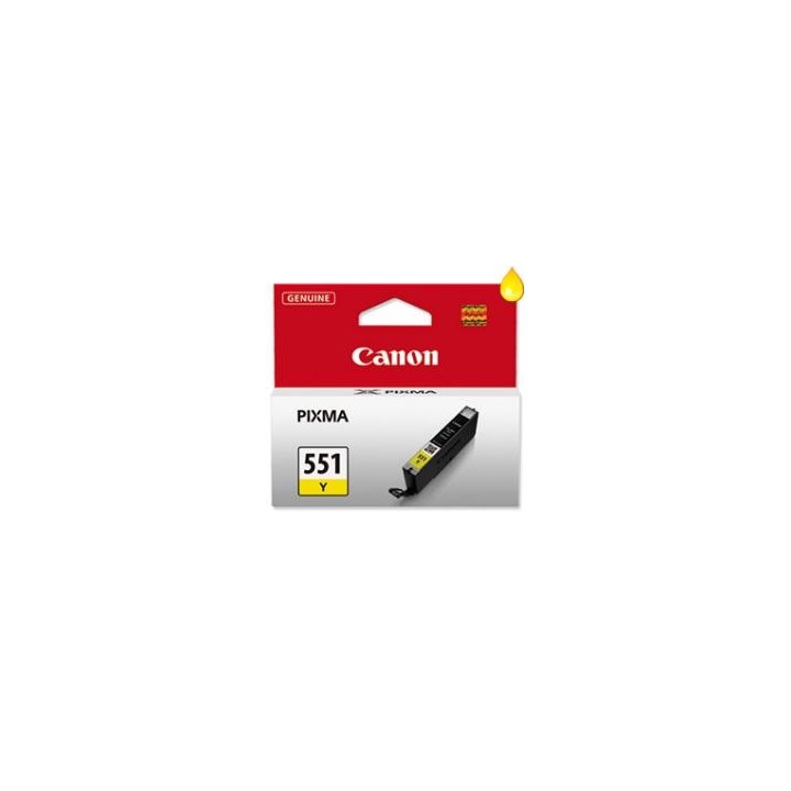 Cartucho tinta canon cli - 551y amarillo mg6350