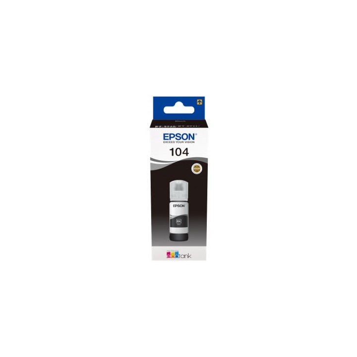 Cartucho ecotank epson 104 negro ink