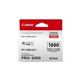 Cartucho canon pfi - 1000gy gris pro - 1000