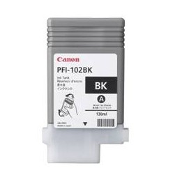 Cartucho canon pfi - 102 negro ipf500 ipf510