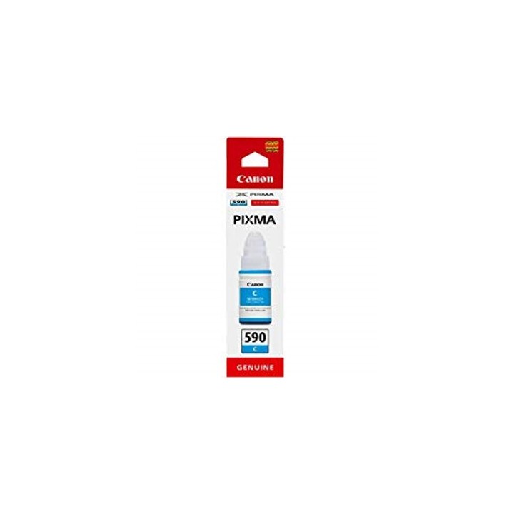 Botella tinta canon gi - 590c cian 70ml
