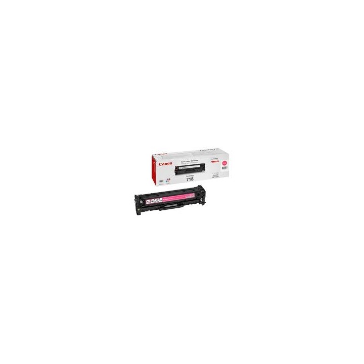 Toner canon 718m magenta 2.900 páginas