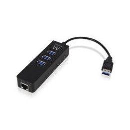 Hub usb ewent 3 puertos +