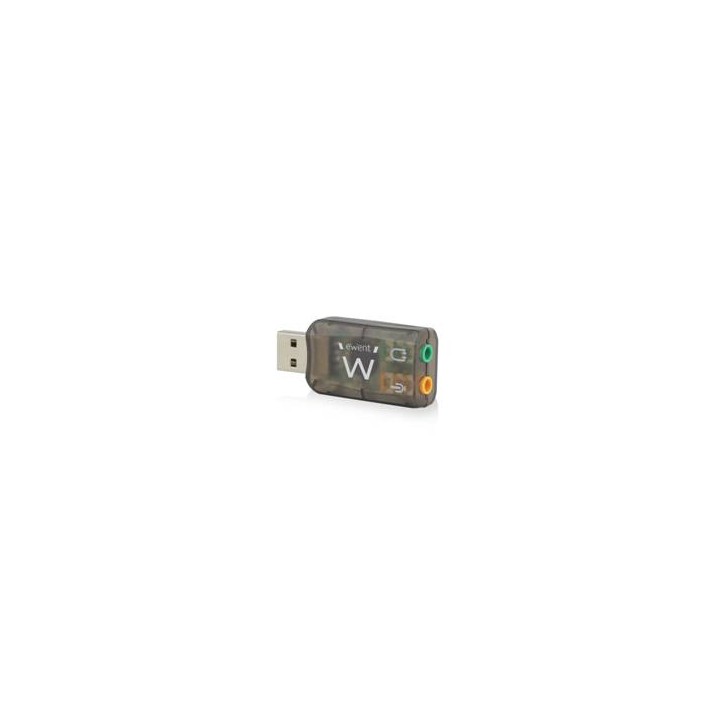 Adaptador audio ewent sonido virtual 3d