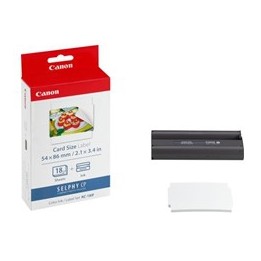 Papel foto canon selphy kc - 18if +